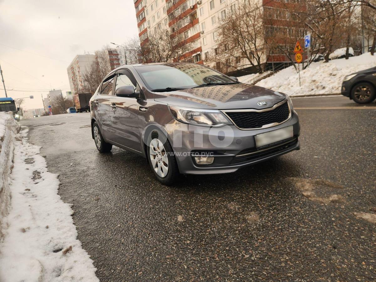 Kia Rio III Рестайлинг седан продажа