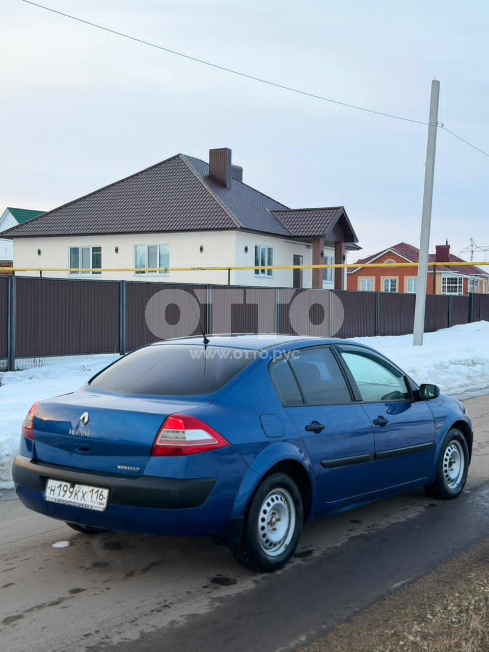 Renault Megane II Рестайлинг седан продажа 2