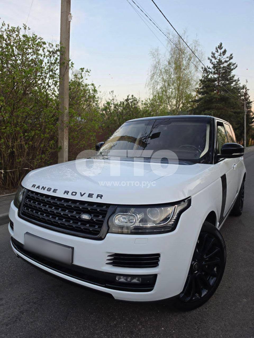 Land Rover Range Rover IV внедорожник 5 дв. продажа