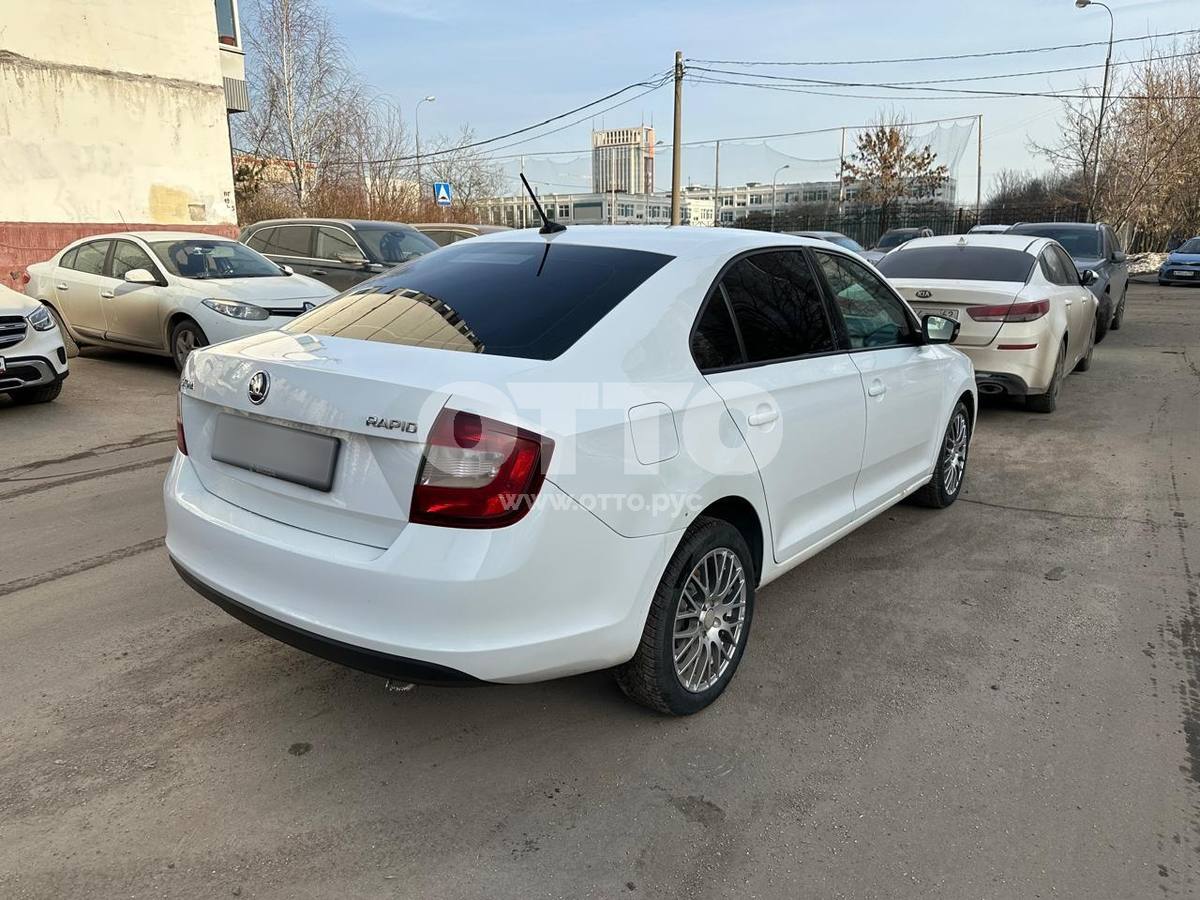 Skoda Rapid I Рестайлинг лифтбек продажа 4