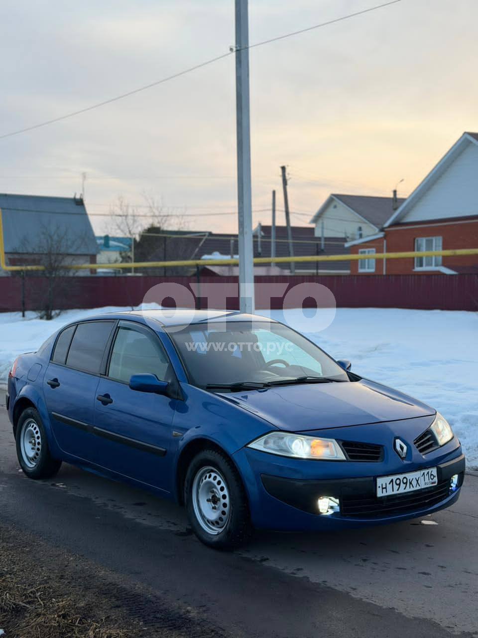 Renault Megane II Рестайлинг седан продажа