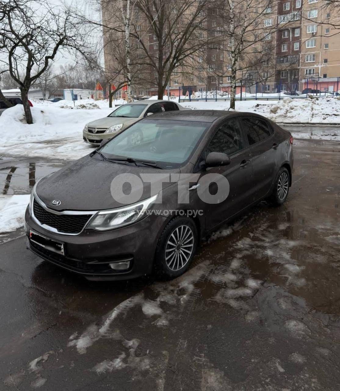 Kia Rio III Рестайлинг седан продажа