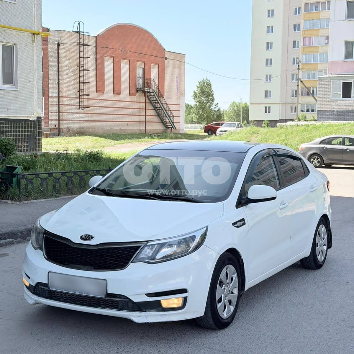 Kia Rio III Рестайлинг седан продажа