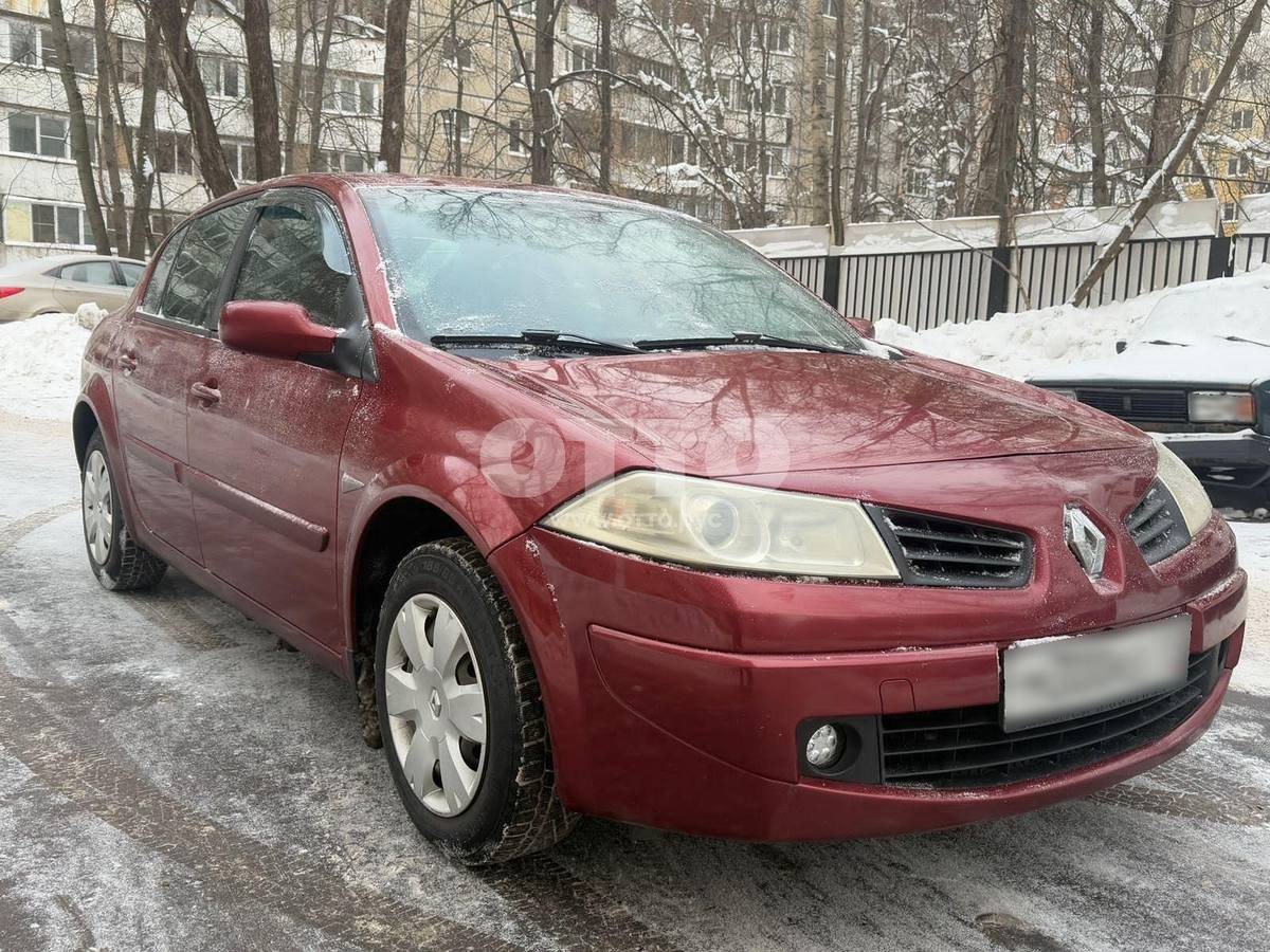 Renault Megane II Рестайлинг седан продажа