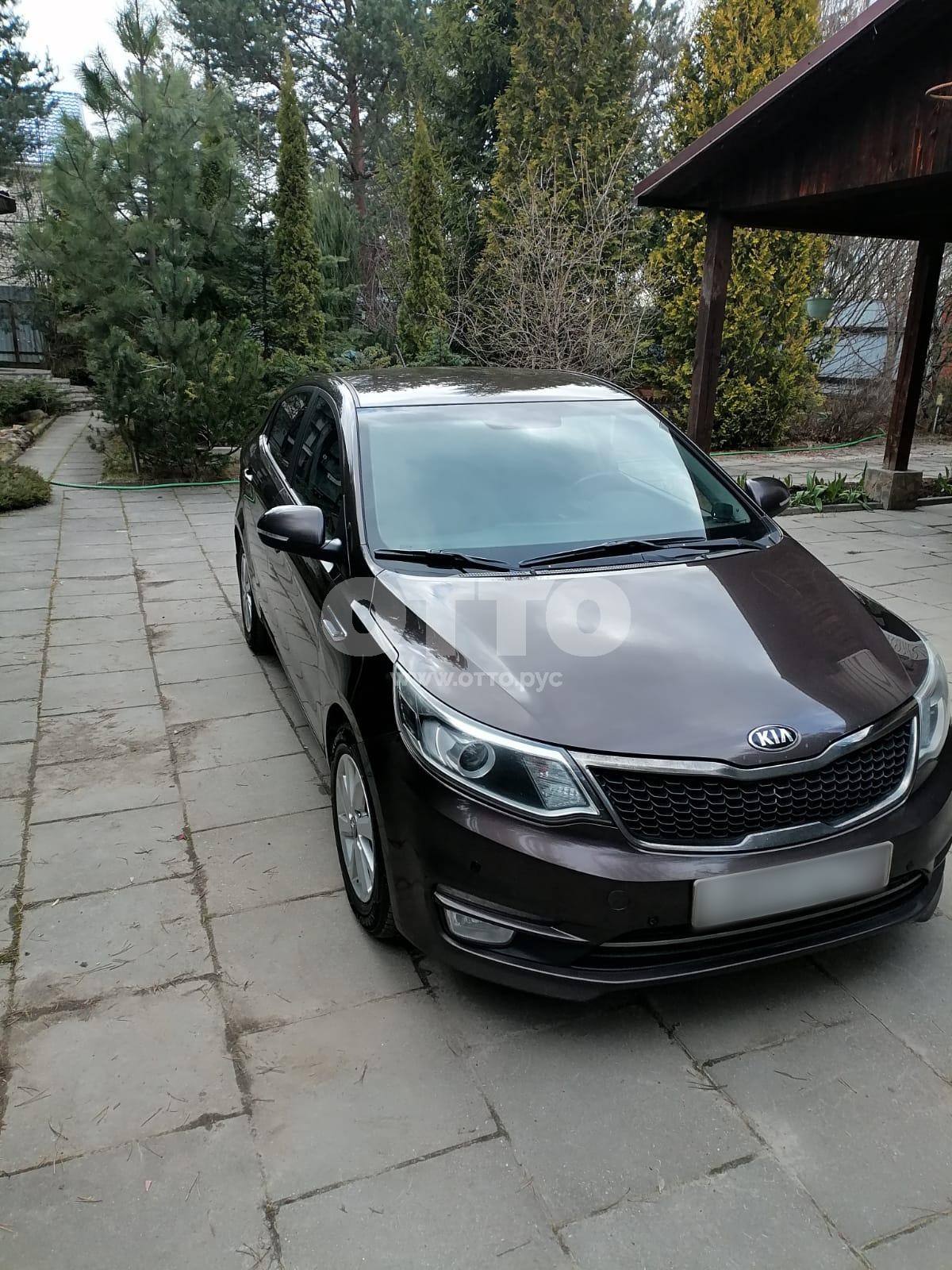 Kia Rio III Рестайлинг седан продажа 2